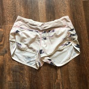 Lululemon pink shorts